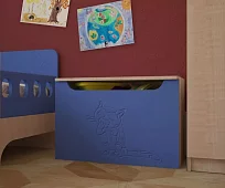 Ящик для игрушек Жили-были Синий