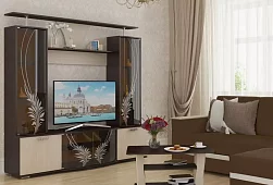 Стенка Атлантика 15 арт199 Бежевый