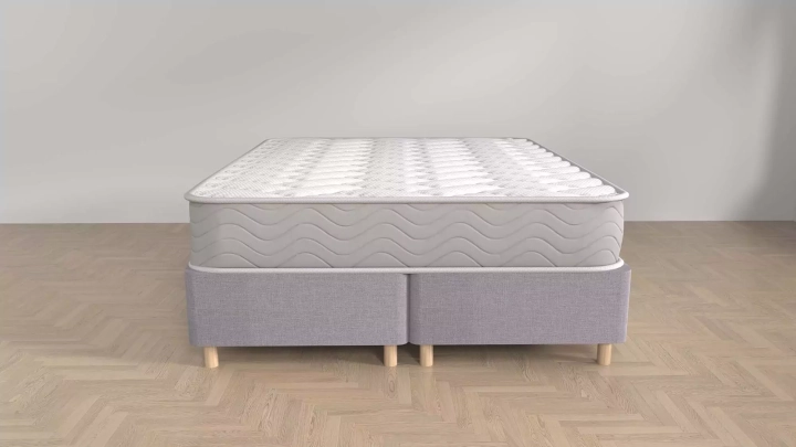Матрас Divano Basic 140 Независимые пружины (НПБ), Белый