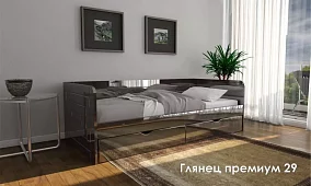 Кровать детская Глянец Кровати без механизма Черный