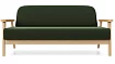 Диван прямой Флори Мини, Зеленый