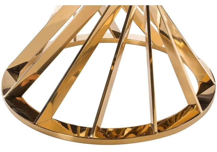 Стол Twist gold / black, Черный