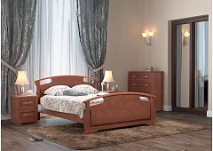 Кровать Афродита Кровати без механизма Коричневый 