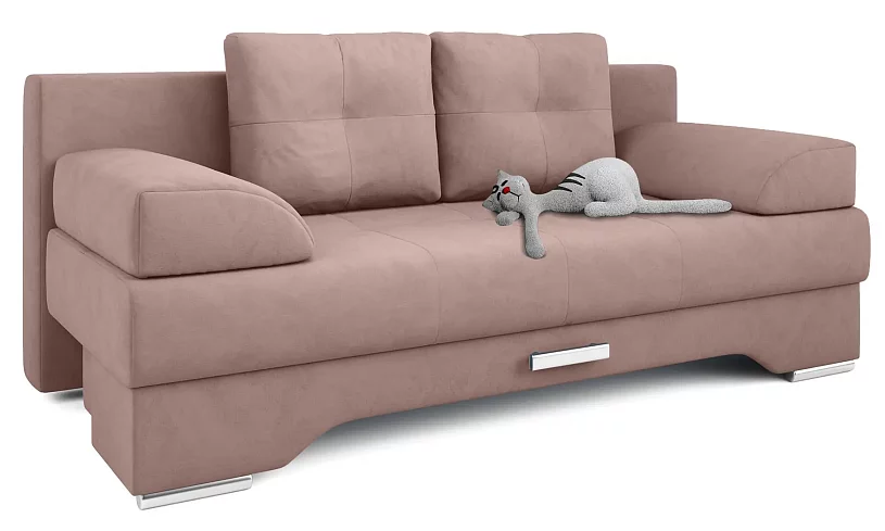 Прямой диван Фиджи (Луиджи), Розовый
