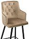 Барный стул Ofir dark beige, Бежевый