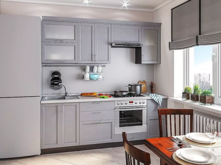Смеситель для кухни 210/240, Серый