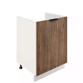 Шкаф нижний под мойку ШНМ 600-1 Норд (канадский орех) Коричневый 
