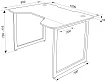 Стол игровой Найт TABLE L, Черный