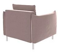 Кресло Венто Без механизма Розовый