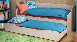 Детская кровать Вега Кровати без механизма Бежевый