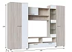 Стенка Флоренция 5 (Атланта), Бежевый