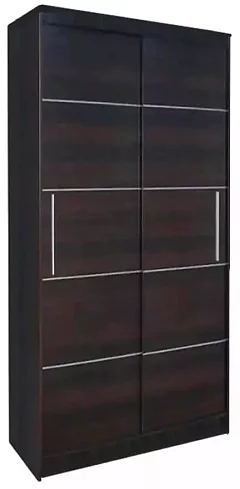 Шкаф-купе Командор Лучший 4 топ-лайн, Коричневый