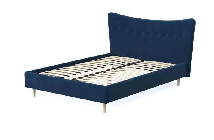 ф327а Мягкая кровать Финна (синяя)