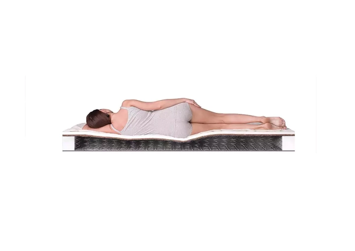 Матрас Дримлайн Eco Foam Hard BS-120, Белый