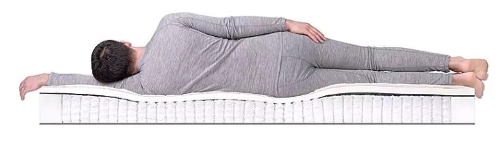 Матрас Дримлайн SleepDream S-1000 (х/б жаккард), Белый