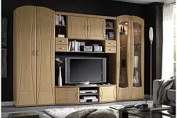 Стенка Глянец 19 Бежевый