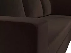 Угловой диван Оливер Дельфин Коричневый