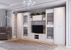Стенка Гамма-20 дизайн 4 Белый 