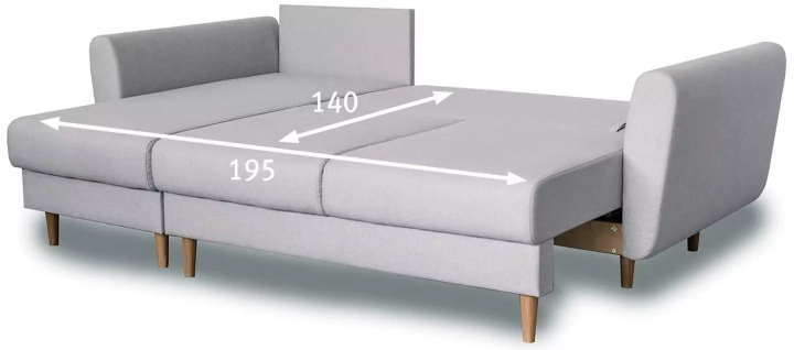 ф0 Угловой диван-кровать Дакота дизайн 5