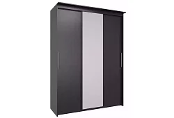 Шкаф-купе Эконом Миллениум 1752х2400х573 1 зеркало Коричневый 
