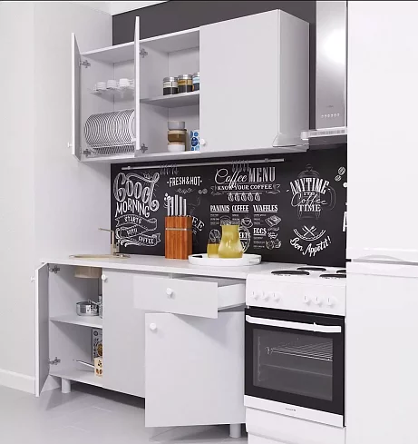 Кухня Поинт 150, Белый