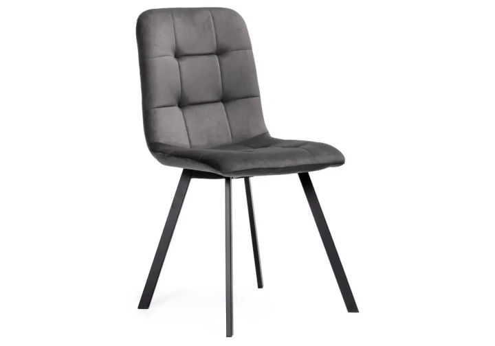 Стул Bruk dark gray / black, Темно-серый