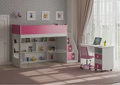 Кровать чердак Легенда Кровати без механизма Серый
