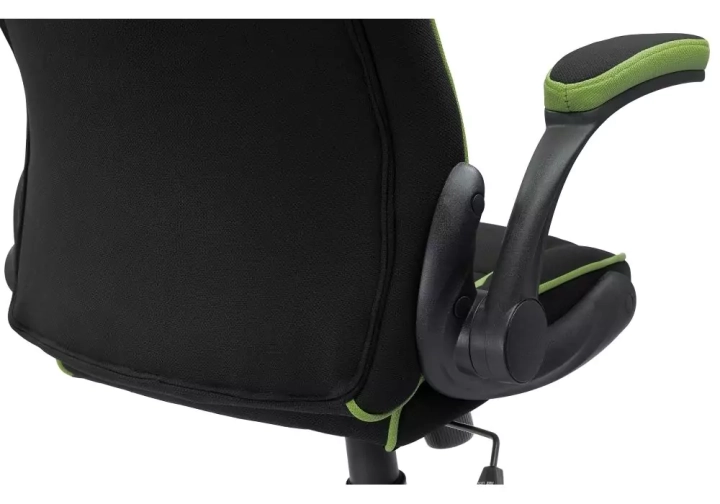 Кресло компьютерное Plast 1 green / black, Черный