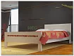 Кровать двуспальная Софа дерево, Оранжевый
