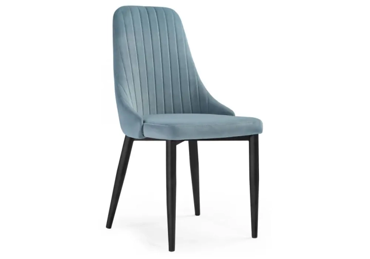 Стул Kora light blue / black, Голубой