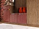 Прихожая глянец 3D 15, Коричневый