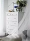 Комод с 6 ящиками HEMNES, Белый