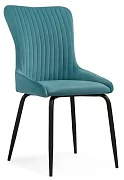 Стул на металлокаркасе Lado green / black