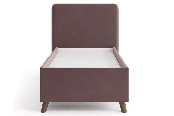 ф63 Интерьерная кровать Ванесса 80 с мягкой спинкой дизайн 1