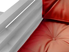 Кресло Стоун Без механизма Красный