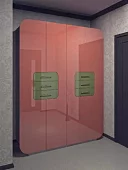 Шкаф Модерн 34 Оранжевый 