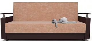 Прямой диван Книжка Книжка Бежевый 