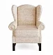 Кресло Bairon Barocco garden white, Бежевый
