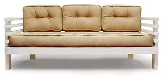 Диван прямой Стоун Без механизма Бежевый