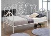 Кровать Далия 90 см х 200 см айвори, Белый