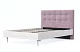 ф327а Мягкая кровать Альмена (розовая)
