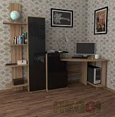Компьютерный стол Мебелеф-43 Черный
