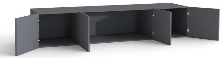 Антресоль к шкафу Бастион 2.0 м, Графит