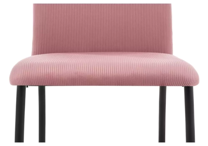 Стул Tod pink / black, Розовый