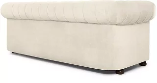 Прямой диван Честер Без механизма Бежевый