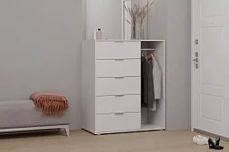 Шкаф-комод Люсия Белый