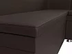Угловой диван Уют, Коричневый