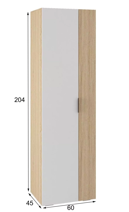 Шкаф Норд ШК01-600, Белый