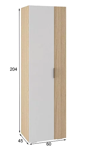 Шкаф Норд ШК01-600, Белый