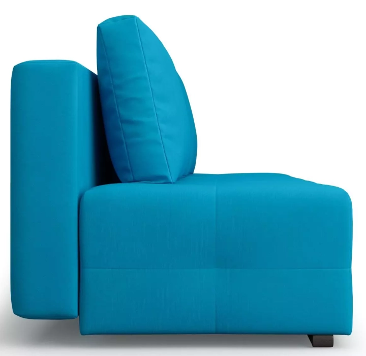 ф50а Прямой диван еврокнижка Марсель №1 (синий) 2